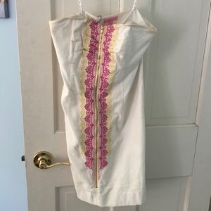 Strapless lily pulitzer dress